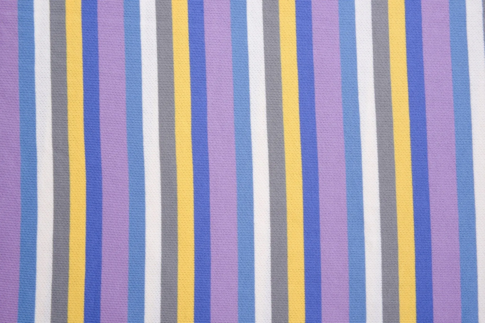 100% Cotton French Terry Yarn Dyed Stripes Fabric - S1042