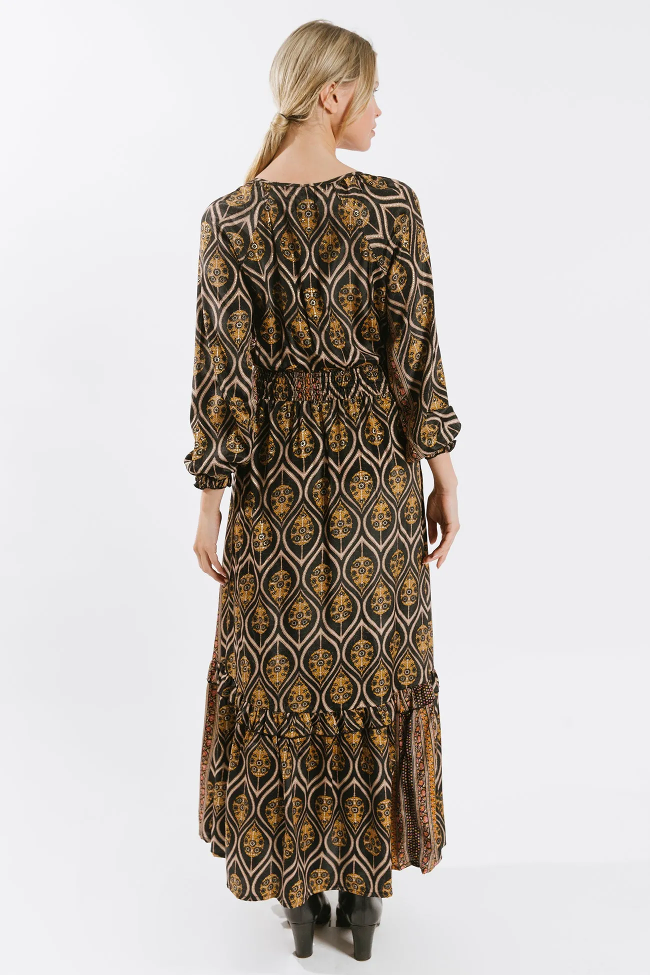 Asmee L/S Maxi Dress