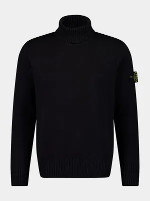 Black Turtleneck Sweater