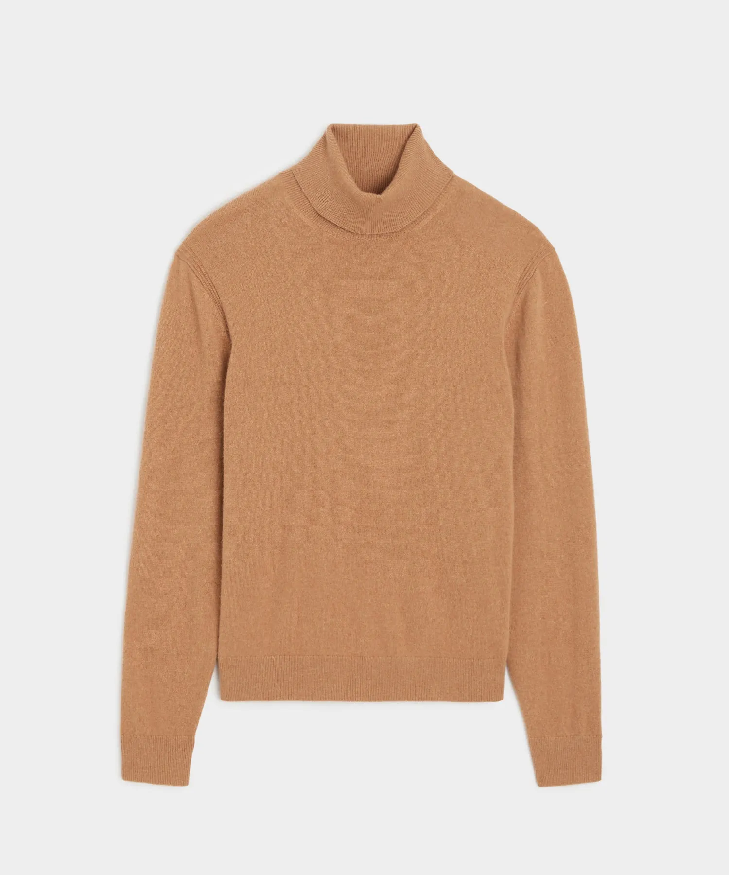 Cashmere Turtleneck in Camel