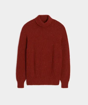 Inis Meáin Boatbuilder Turtleneck in Bacca