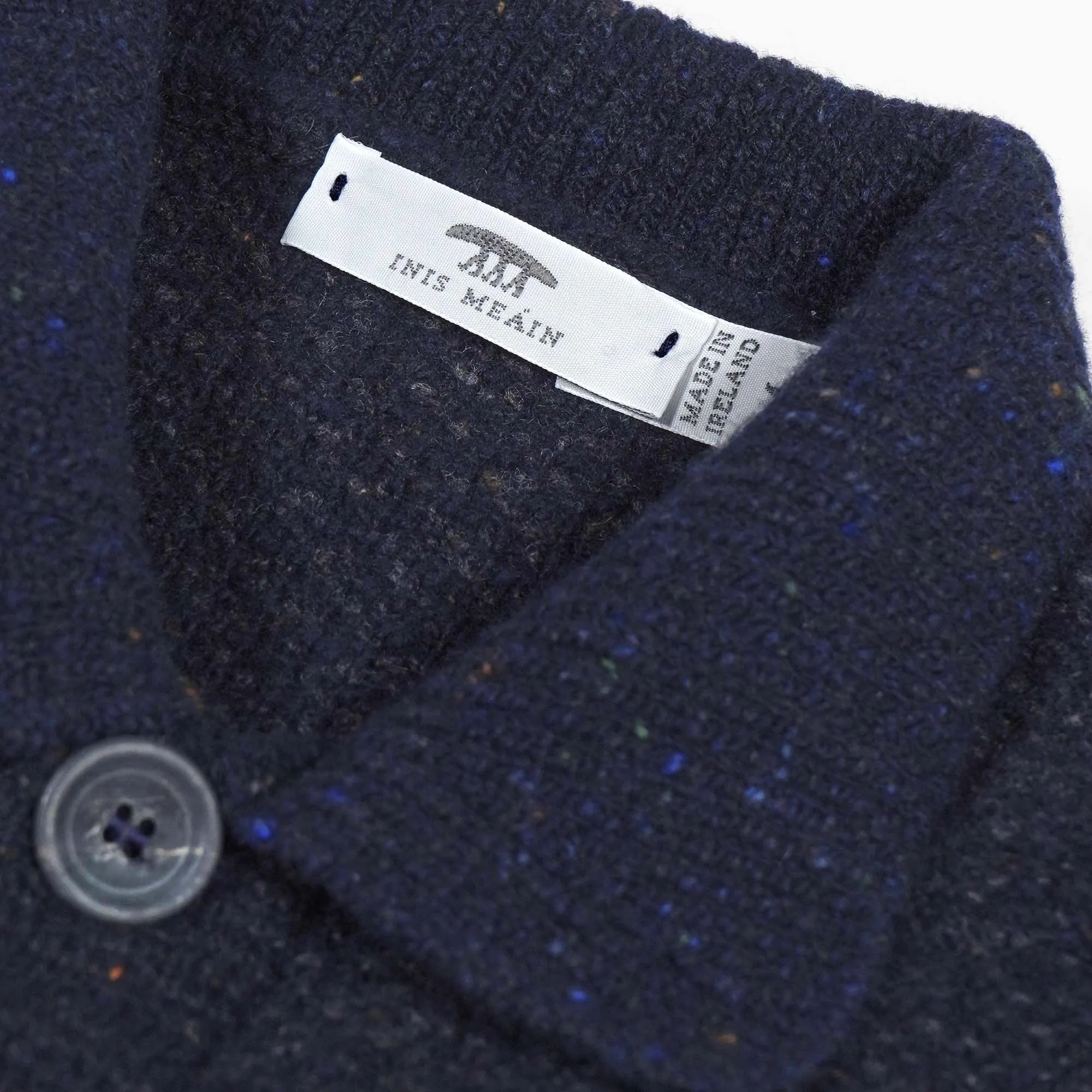 Inis Meáin Bréidín Shirt Jacket - Navy