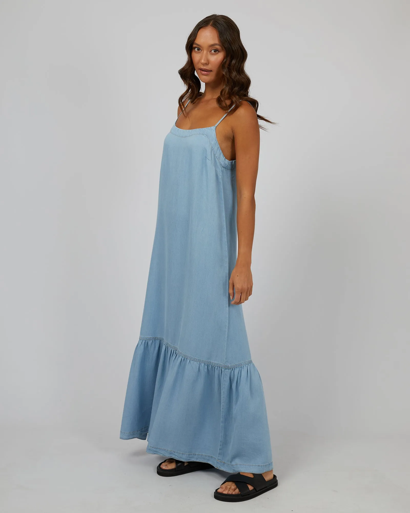 Mason Maxi Dress Chambray