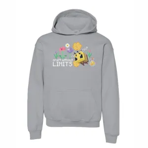 Minecraft Craft Without Limits Kids Pullover Hoodie