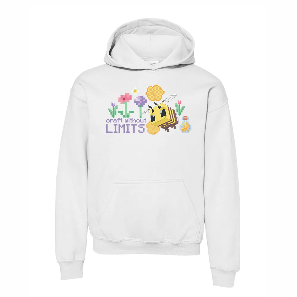 Minecraft Craft Without Limits Kids Pullover Hoodie