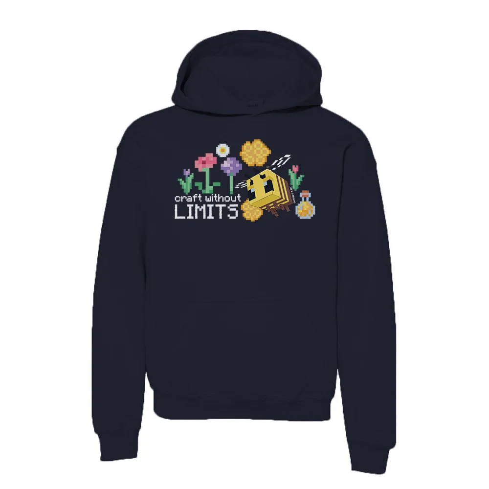 Minecraft Craft Without Limits Kids Pullover Hoodie