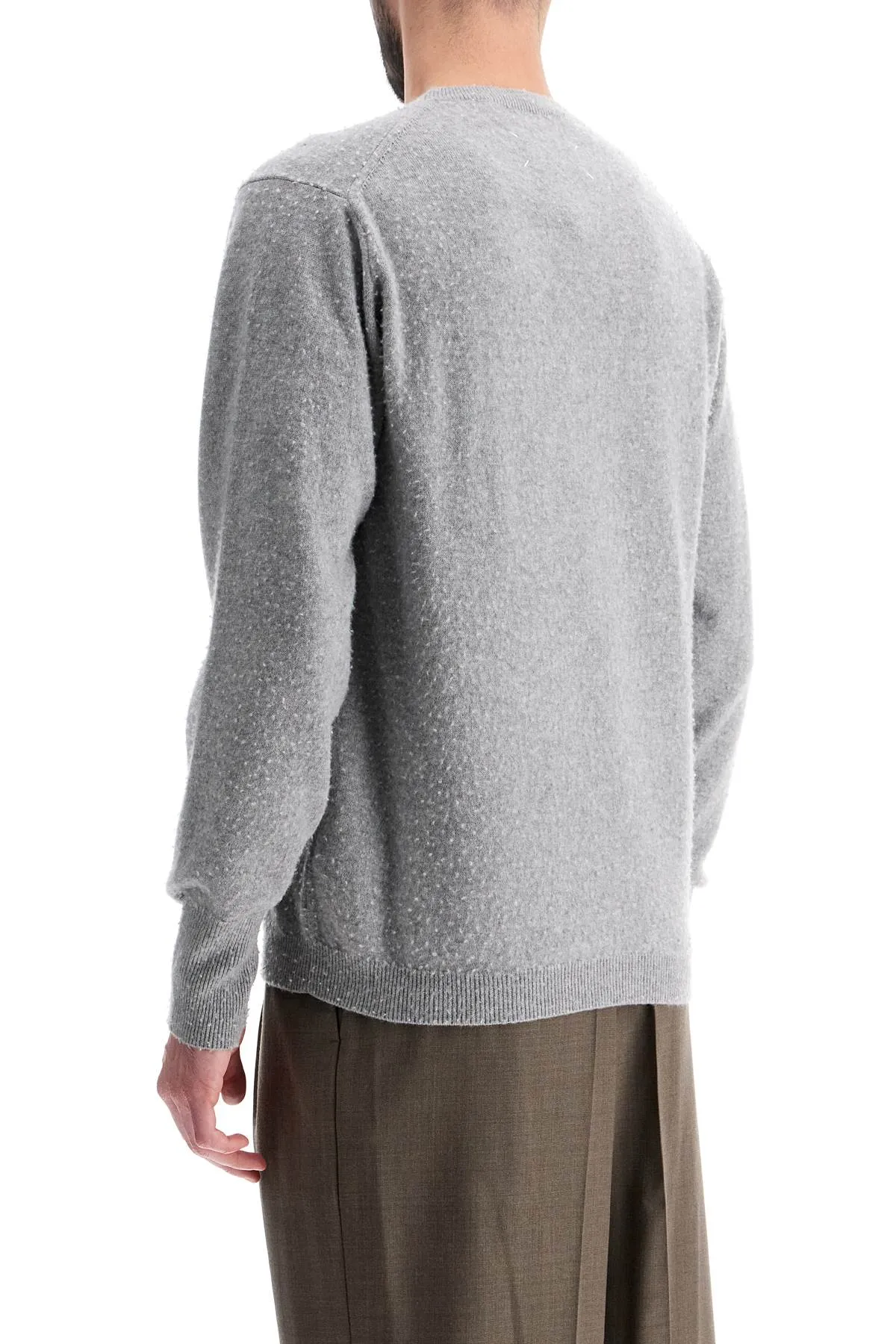 "vintage-style pullover S67HL0010 M13031 LIGHT GREY