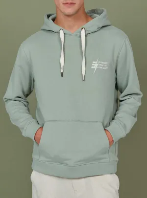 REGULAR HOODIE WITH FRONT PRINT