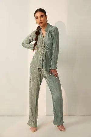 Sage Green Women's Classic Office Co-ord set