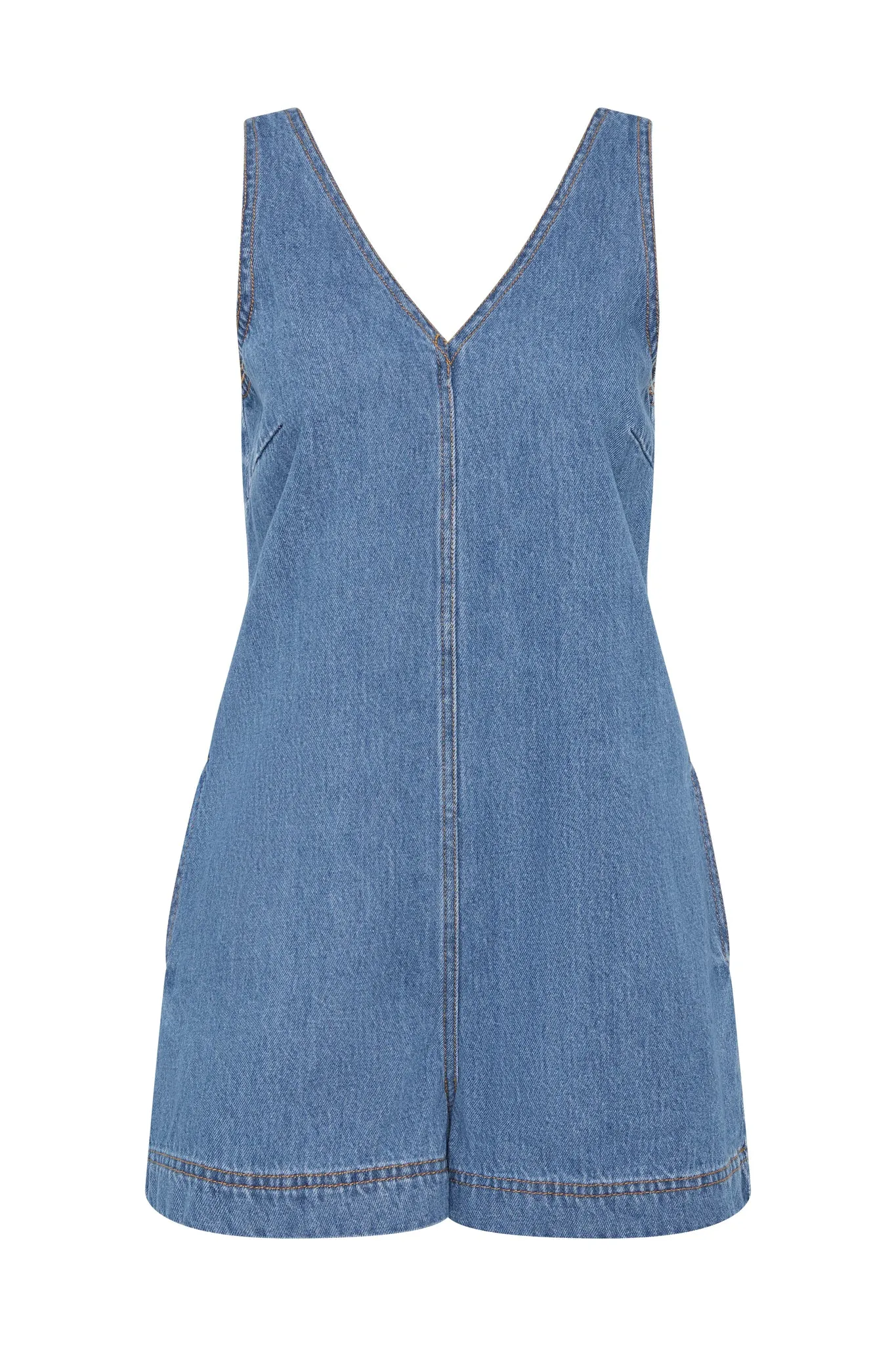 Sunray Denim Playsuit