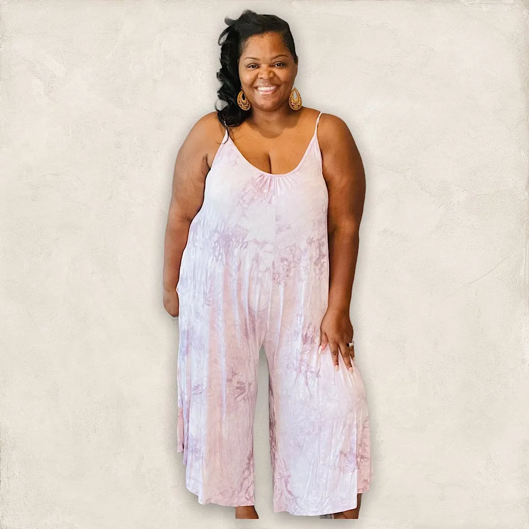 Tori Plus Size Wide Leg Jumpsuits