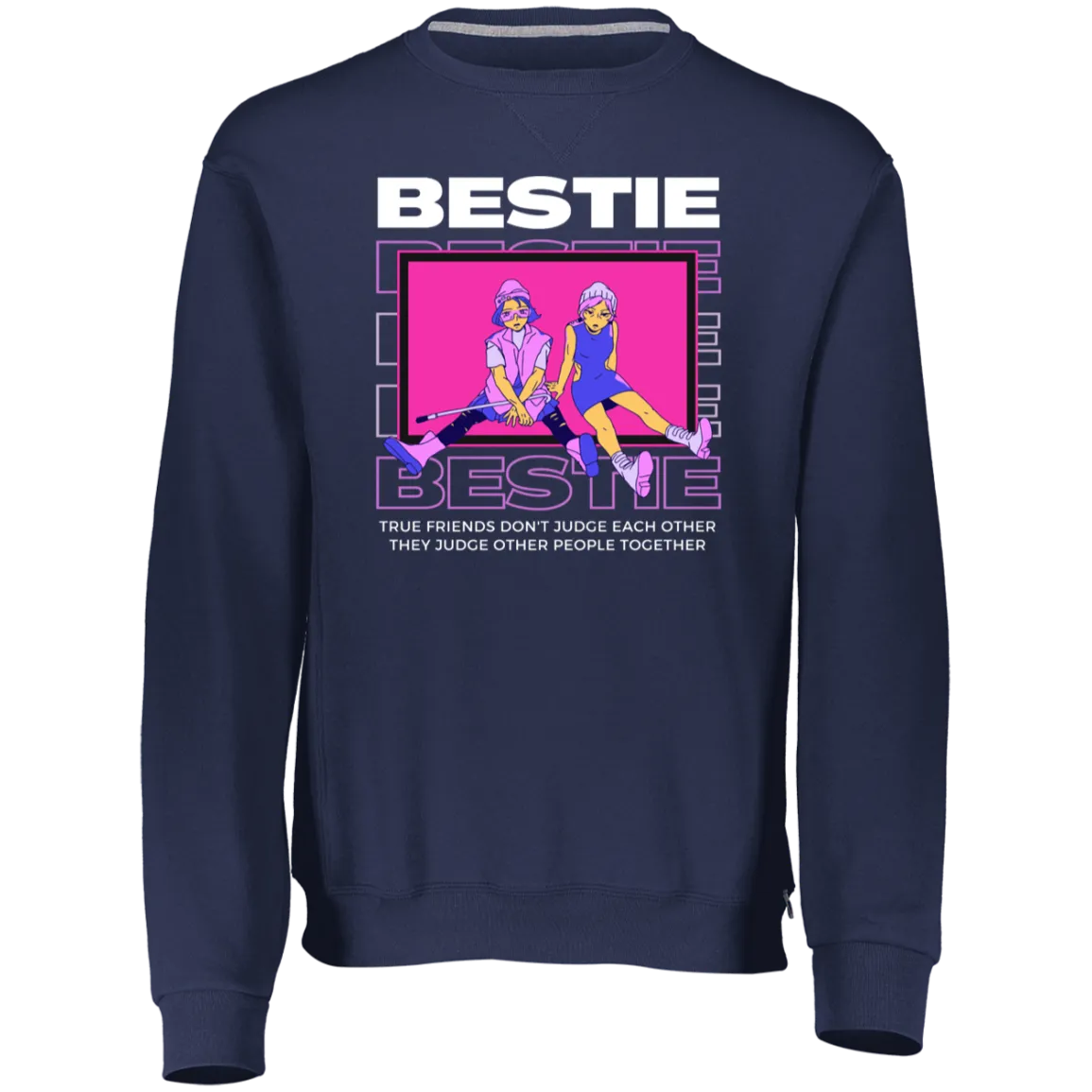 Womens Fleece Crewneck Sweatshirt