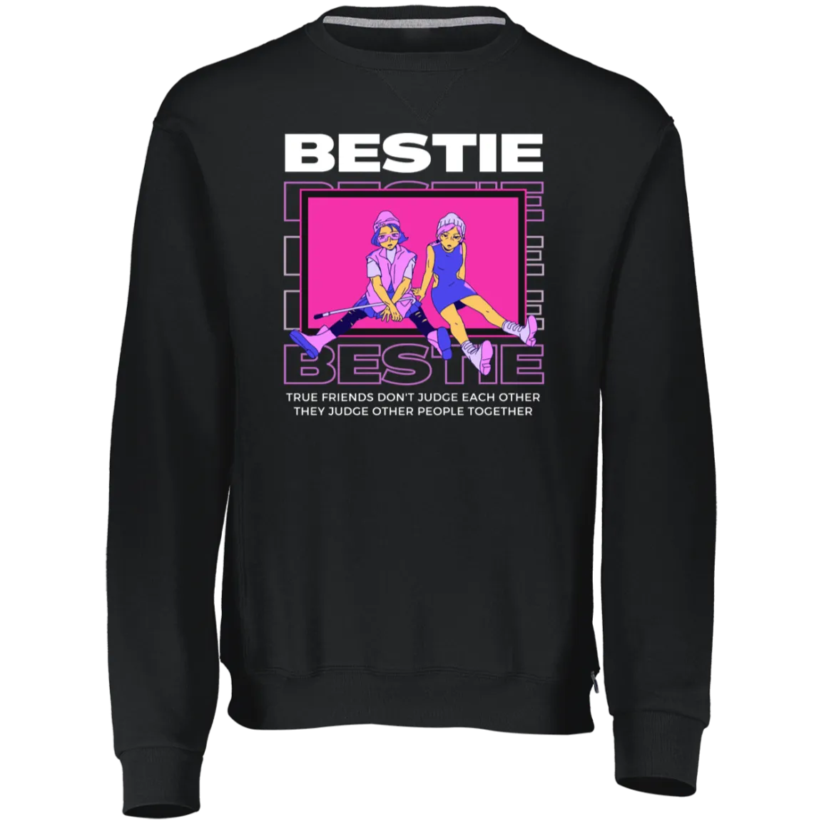 Womens Fleece Crewneck Sweatshirt